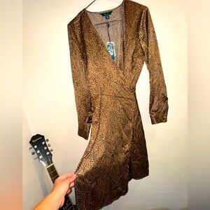 Gorgeous new with tags c wonder wrap dress size small